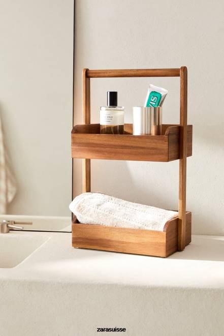 Zara accessoires P66V1681 unisexe unité de stockage brun