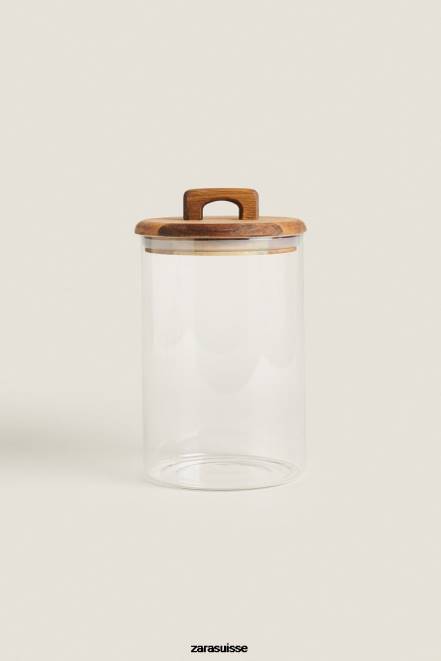 Zara accessoires P66V1687 unisexe grand pot large beige clair