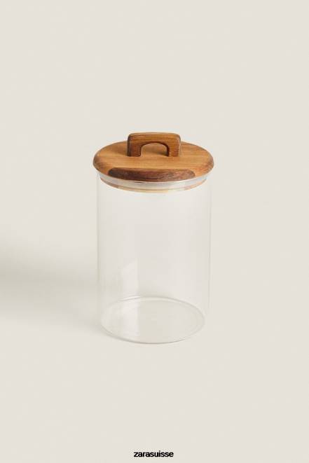 Zara accessoires P66V1687 unisexe grand pot large beige clair