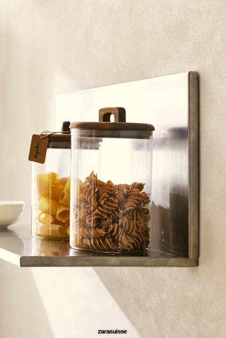 Zara accessoires P66V1687 unisexe grand pot large beige clair