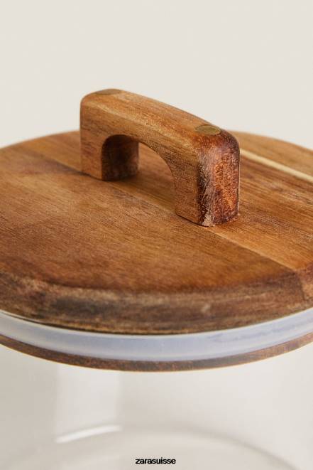 Zara accessoires P66V1688 unisexe petit pot large beige clair