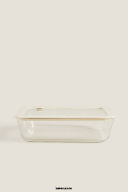 Zara accessoires P66V1690 unisexe contenant hermétique 47,34 oz crème