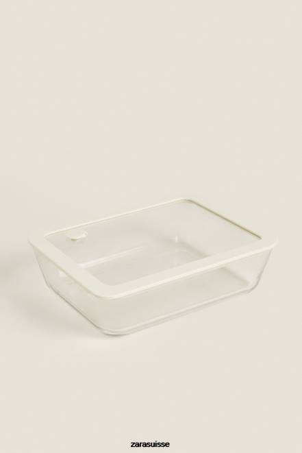 Zara accessoires P66V1690 unisexe contenant hermétique 47,34 oz crème