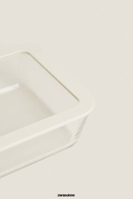 Zara accessoires P66V1690 unisexe contenant hermétique 47,34 oz crème