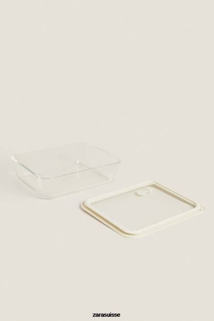 Zara accessoires P66V1690 unisexe contenant hermétique 47,34 oz crème