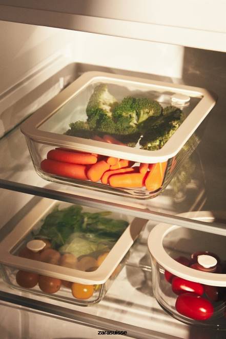 Zara accessoires P66V1690 unisexe contenant hermétique 47,34 oz crème