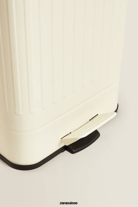 Zara accessoires P66V1775 unisexe poubelle de cuisine crème