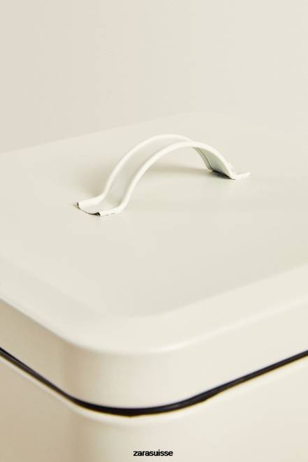 Zara accessoires P66V1775 unisexe poubelle de cuisine crème