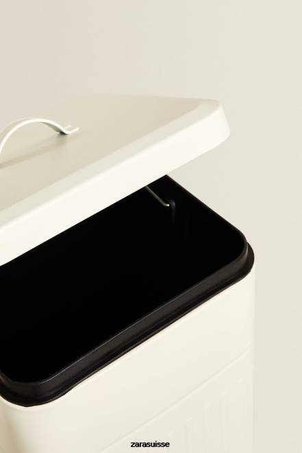 Zara accessoires P66V1775 unisexe poubelle de cuisine crème