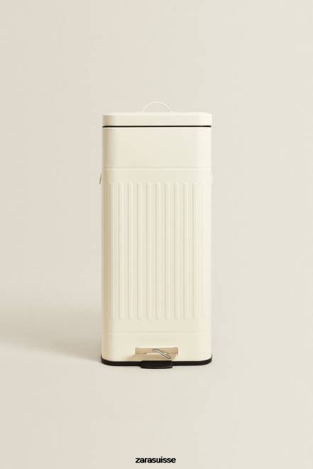 Zara accessoires P66V1775 unisexe poubelle de cuisine crème