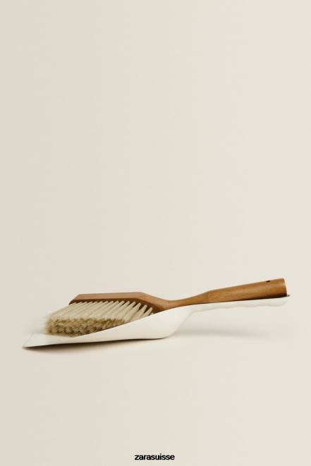 Zara accessoires P66V1779 unisexe ensemble pelle et brosse blanc