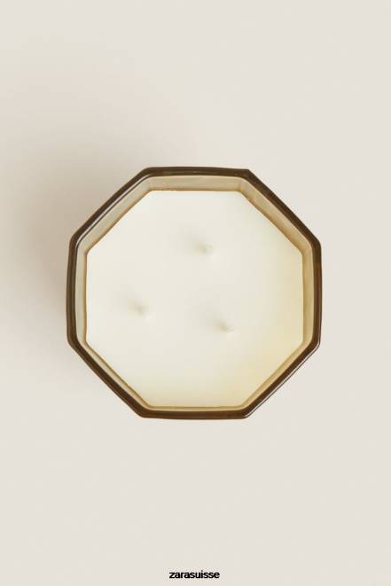 Zara accessoires P66V1764 unisexe (500 g) de bougie parfumée aux arbres sauvages olive verte