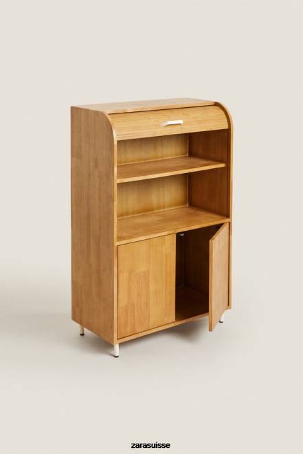 Zara accessoires P66V1577 unisexe buffet en bois beige clair