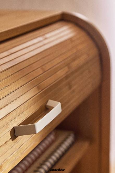 Zara accessoires P66V1577 unisexe buffet en bois beige clair