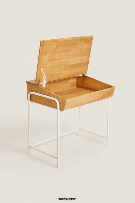 Zara accessoires P66V1578 unisexe bureau avec rangement vanille