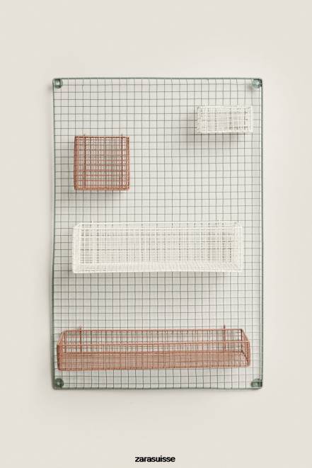 Zara accessoires P66V1593 unisexe organisateur suspendu en métal vert