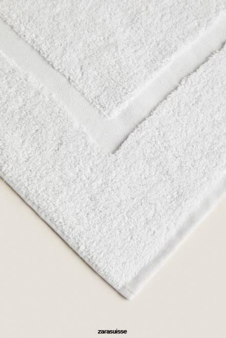 Zara accessoires P66V1724 unisexe tapis de bain extra doux gris clair