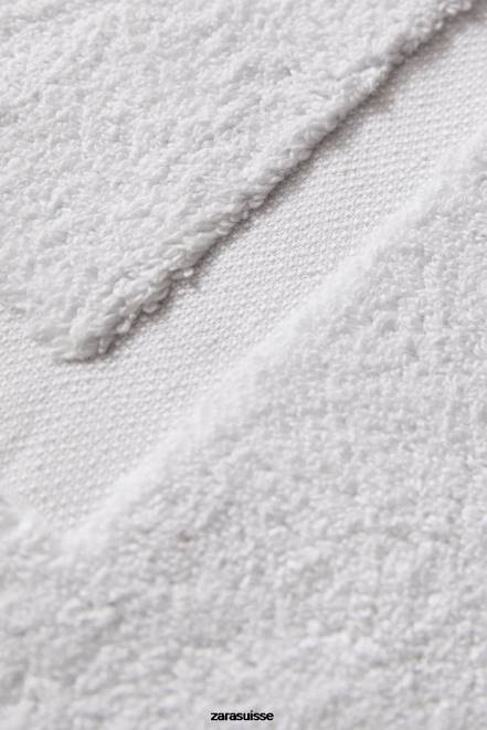 Zara accessoires P66V1724 unisexe tapis de bain extra doux gris clair