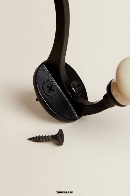 Zara accessoires P66V1733 unisexe crochet en céramique gris