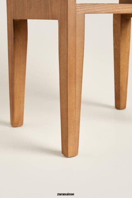 Zara accessoires P66V1630 unisexe table de chevet en bois brun