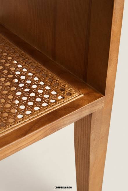 Zara accessoires P66V1630 unisexe table de chevet en bois brun