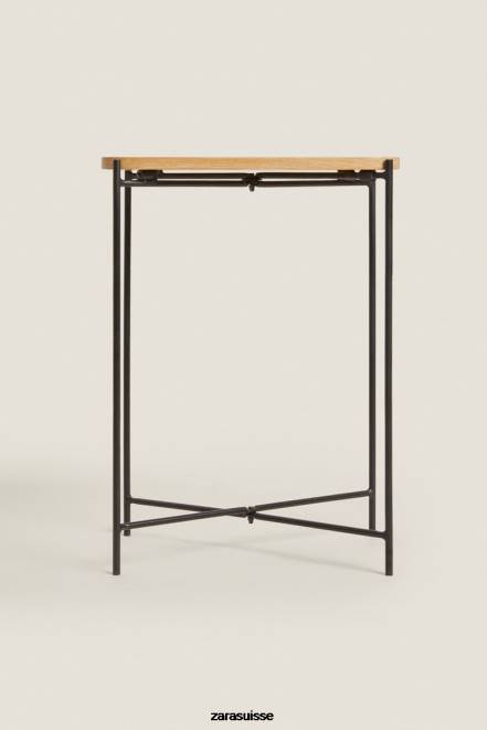 Zara accessoires P66V1631 unisexe table d'appoint en chêne noir