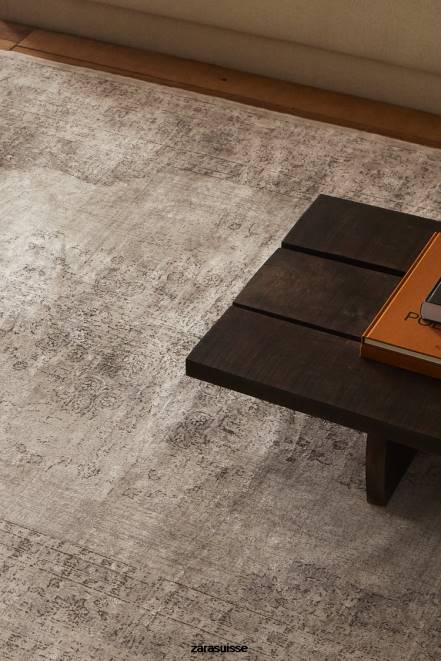 Zara accessoires P66V1659 unisexe tapis vintage gris