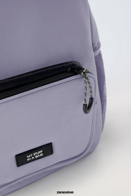 Zara accessoires P66V1536 enfants sac à dos d'école bleu
