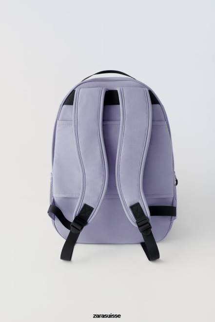 Zara accessoires P66V1536 enfants sac à dos d'école bleu