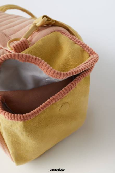 Zara accessoires P66V1566 enfants sac polochon matelassé rose