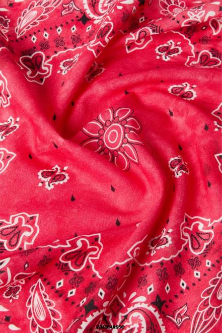 Zara vêtements P66V1617 enfants déguisement bandana rouge