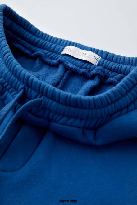 Zara vêtements P66V1513 enfants pantalon java jacobs cobalt