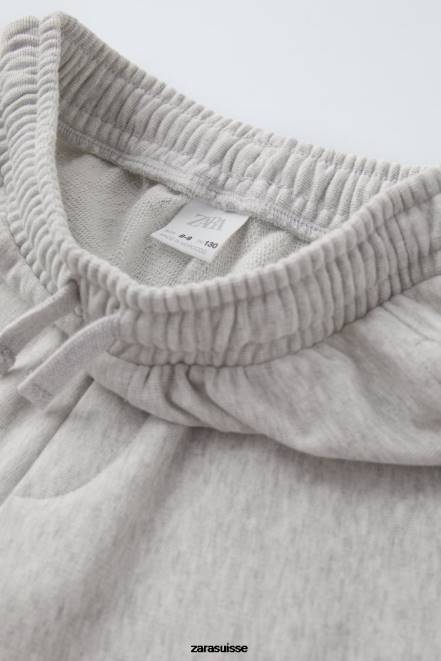 Zara vêtements P66V1517 enfants pantalon java jacobs marnes grises