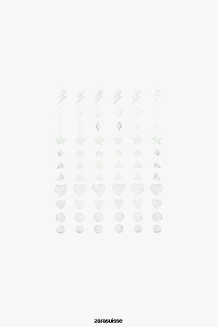 Zara accessoires P66V809 femmes bijou stickers original