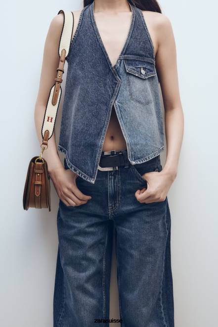 Zara accessoires P66V752 femmes sac bandoulière à surpiqûres original