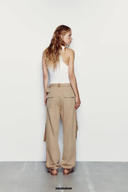 Zara vêtements P66V270 femmes body dos nu blanc