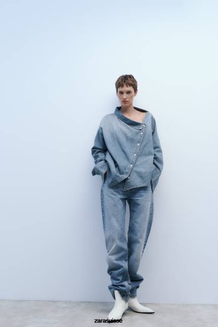 Zara chaussure P66V730 femmes bottines à petit talon blanc