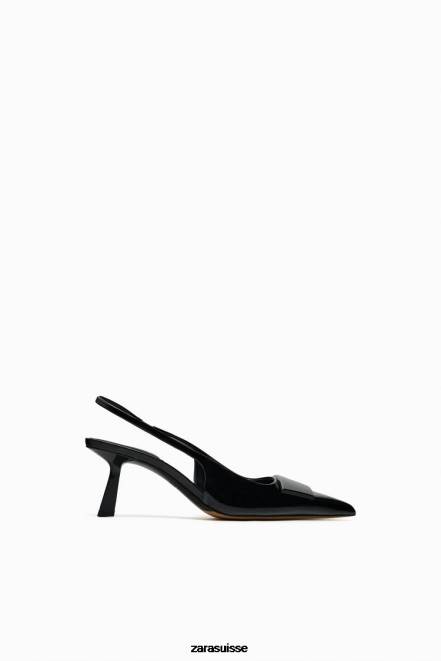 Zara chaussure P66V735 femmes chaussures à talons noir