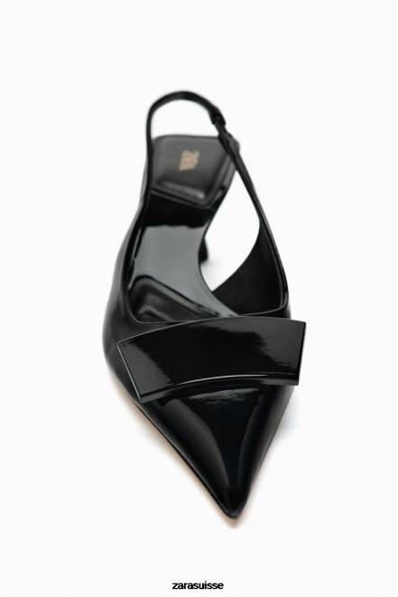 Zara chaussure P66V735 femmes chaussures à talons noir