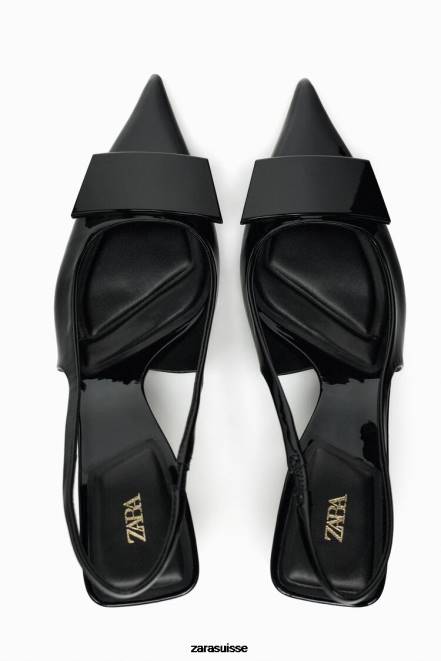 Zara chaussure P66V735 femmes chaussures à talons noir