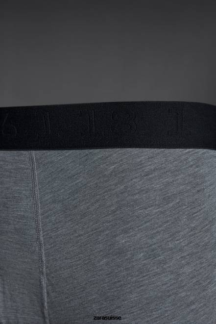 Zara accessoires P66V1401 Hommes boxeurs d'entraînement marnes grises