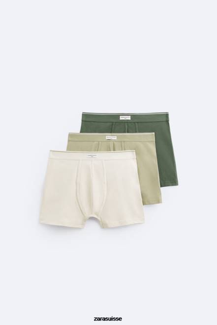 Zara accessoires P66V1431 Hommes Lot de 3 boxers combinés divers
