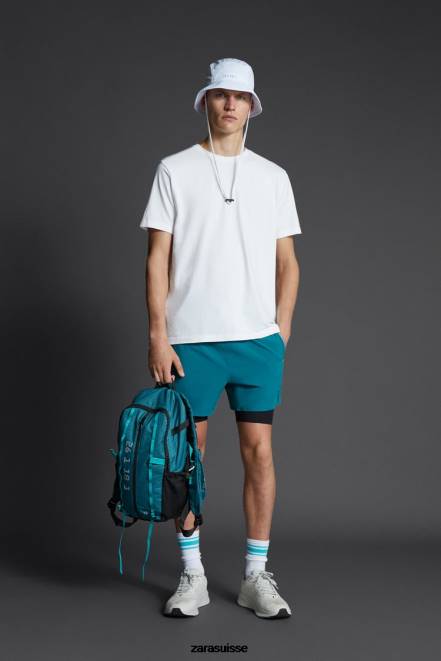 Zara accessoires P66V1402 Hommes bob technique blanc