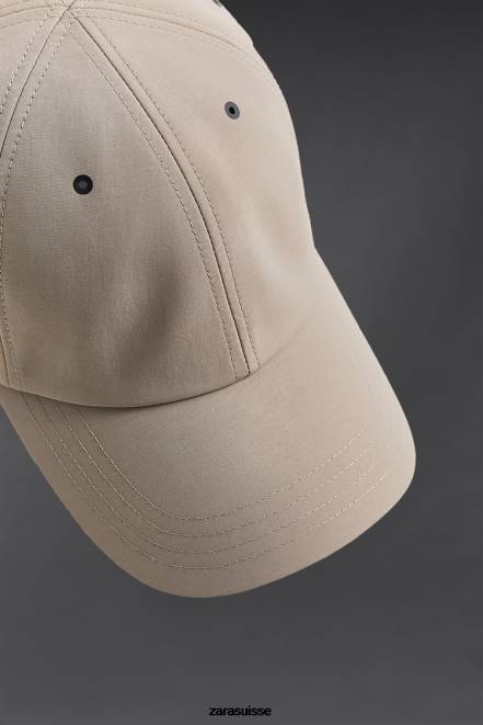 Zara accessoires P66V1405 Hommes casquette d'entraînement de baseball vison