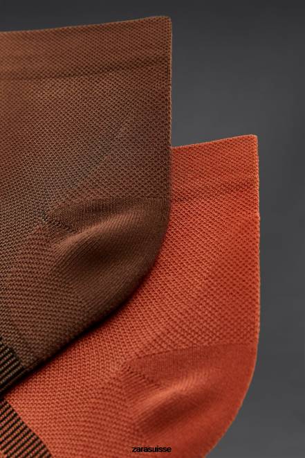 Zara accessoires P66V1412 Hommes chaussettes d'entraînement kaki