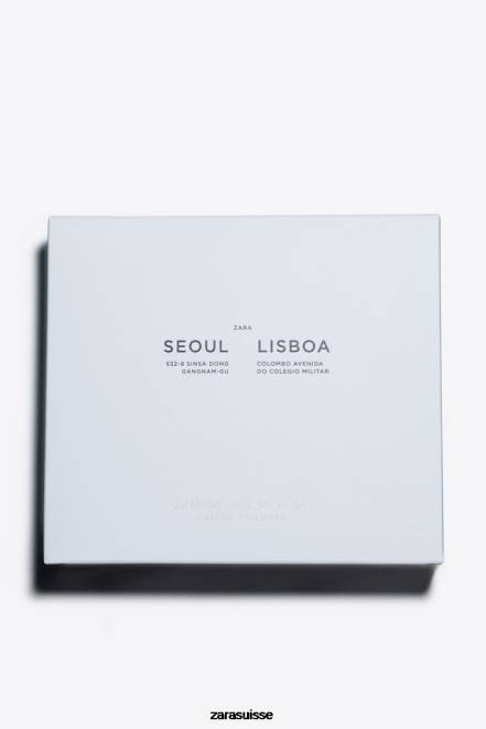 Zara accessoires P66V1371 Hommes Séoul 100 ml + Lisbonne 100 ml original