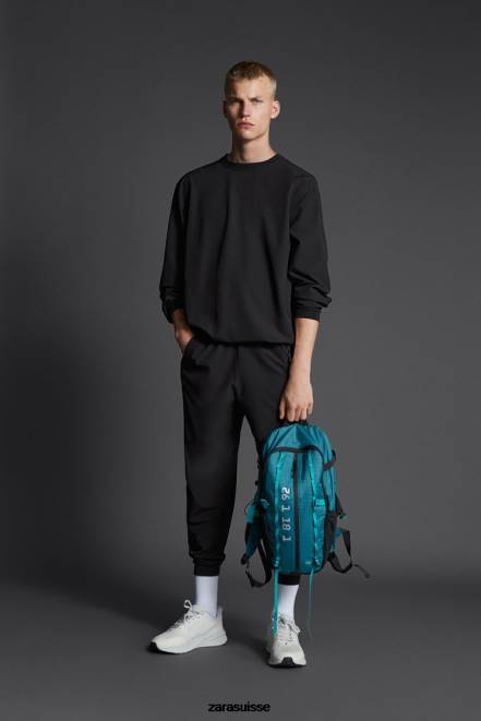 Zara accessoires P66V1280 Hommes sac à dos technique bleu