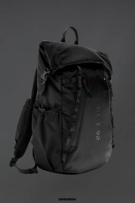 Zara accessoires P66V1282 Hommes sac à dos technique noir