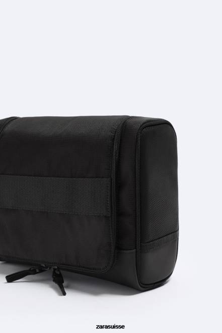 Zara accessoires P66V1287 Hommes trousse de toilette suspendue noir