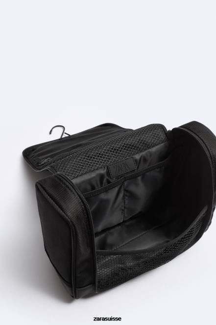 Zara accessoires P66V1287 Hommes trousse de toilette suspendue noir